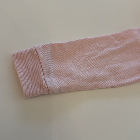 Ralph Lauren Baby Girls Ruffled French Terry Top and Pant, 2 Piece Set - Picture 6 of 13